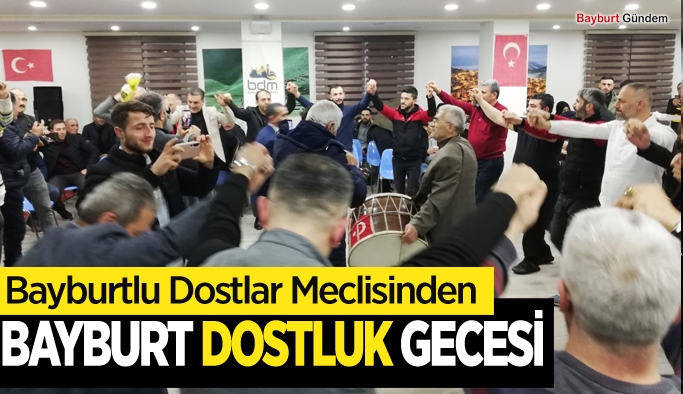 İstanbul Kaynarcada,Bayburtlu Dostlar Meclisinden Dostluk gecesi