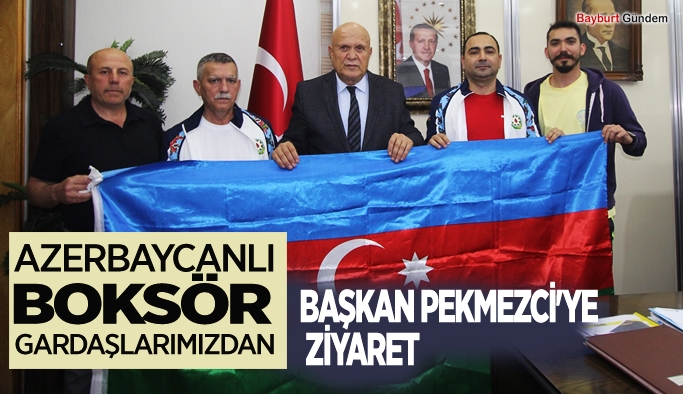 Azerbaycanlı Boksörlerden Bayburt ziyareti