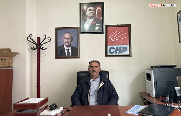 CHP Bayburt Merkez İlçe Başkanlığına yeni atama