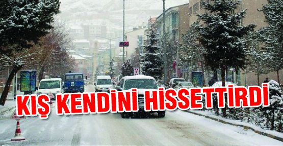 Bayburtta kar 70 köy yolunu kapattı