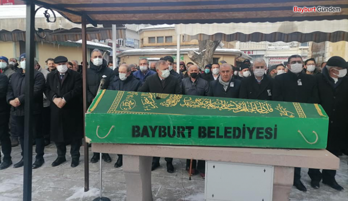 CHP Bayburt İl Başkanı Necip Erel,son yolculuğuna uğurlandı