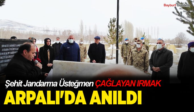 Şehit Jandarma Üsteğmen Çağlayan Irmak, Arpalı'da anıldı